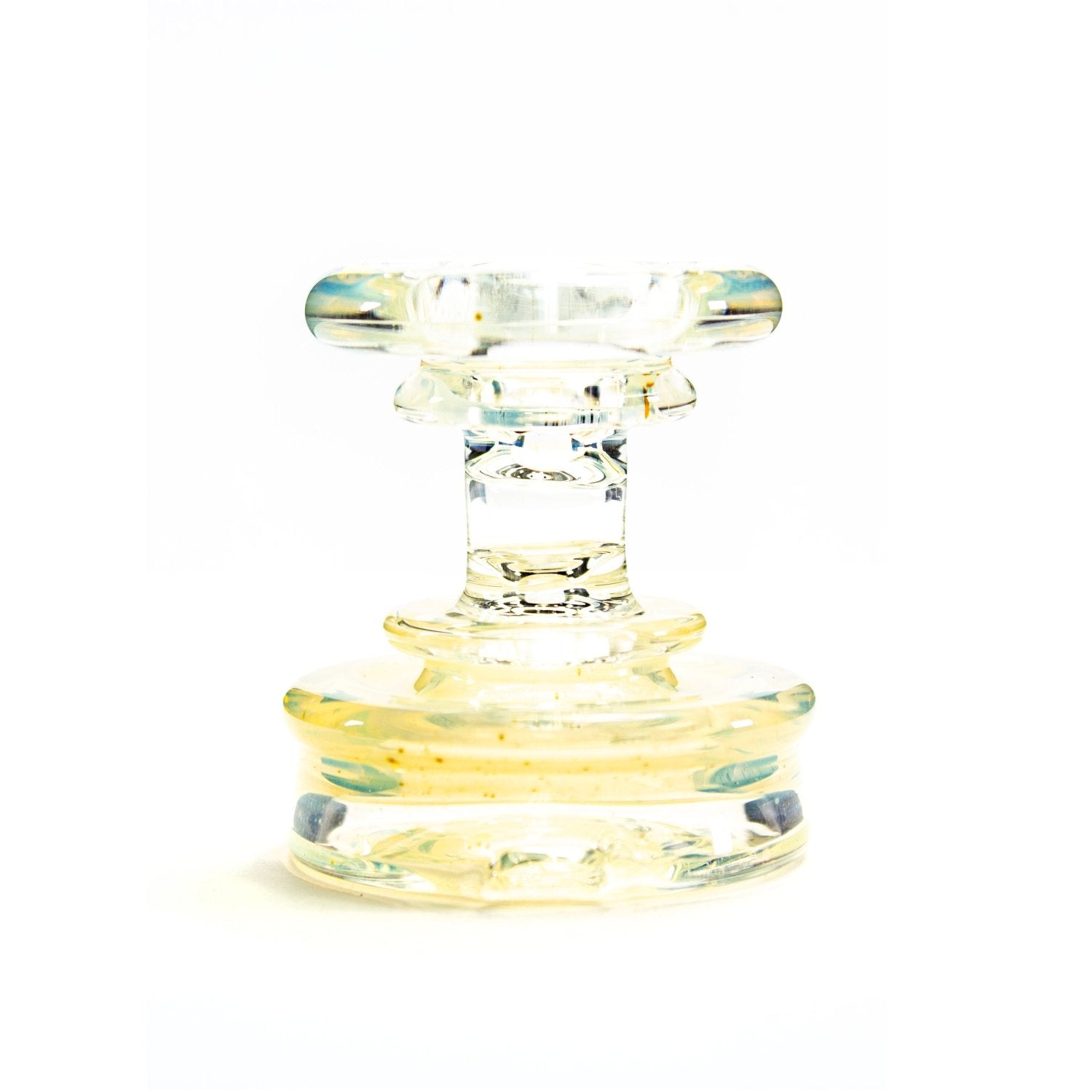 Glass By Yeti Fumed Peak Dry Top Attachment YD043 Vaporizer Attachments | Planet Caravan